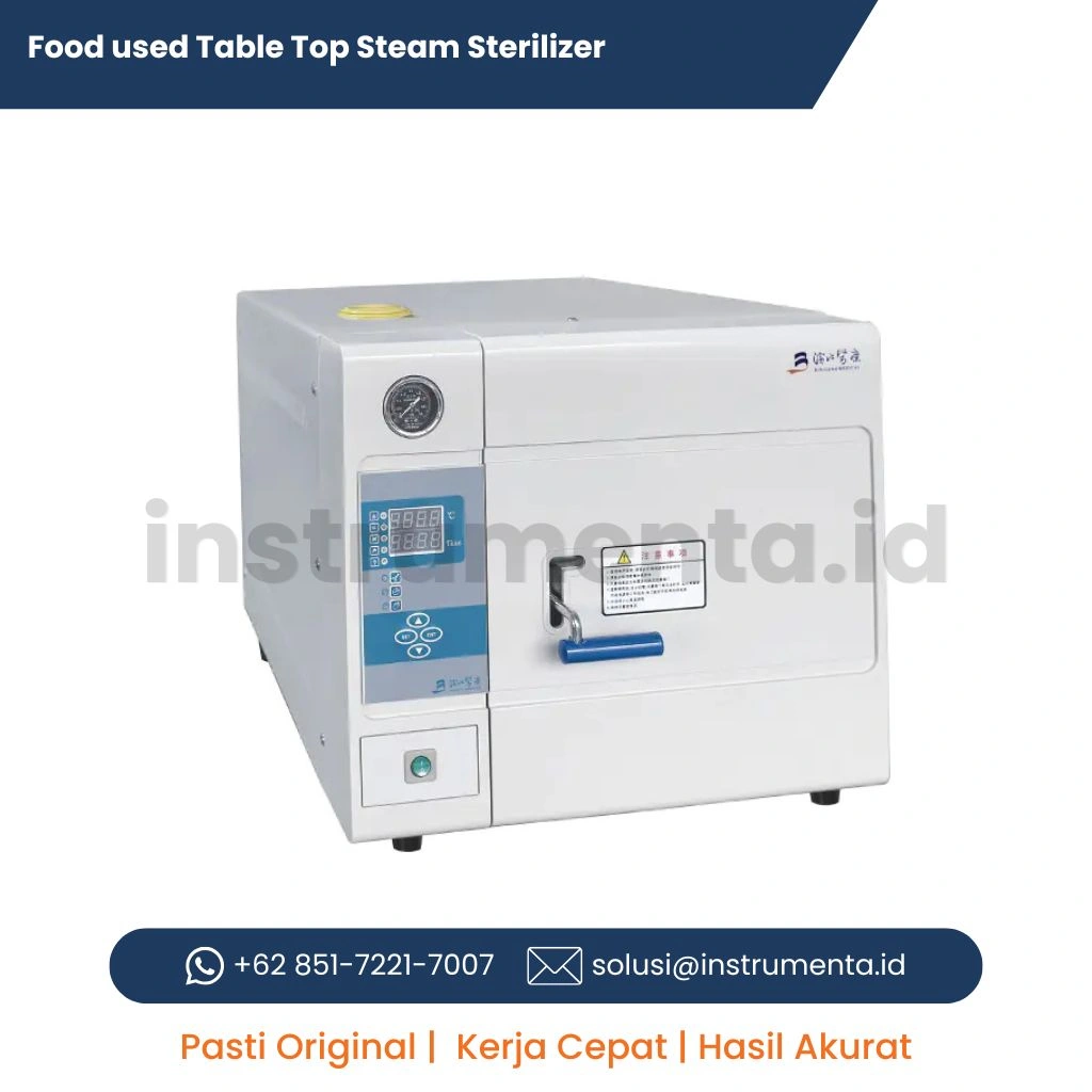 Supplier Food Table Top Steam Sterilizer JIBIMED TM-XD35D TM-XD50D Autoclave Sterilisasi Produk Makanan